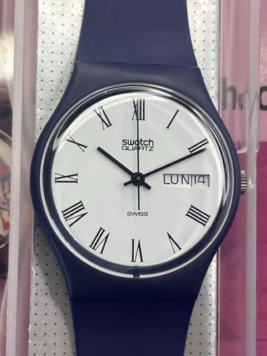 Swatch gn702 1984 navy roman - swatch,