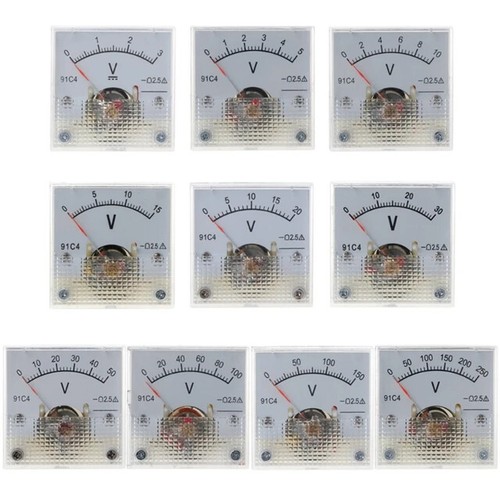 Voltmetro strumento da - ac/dc,