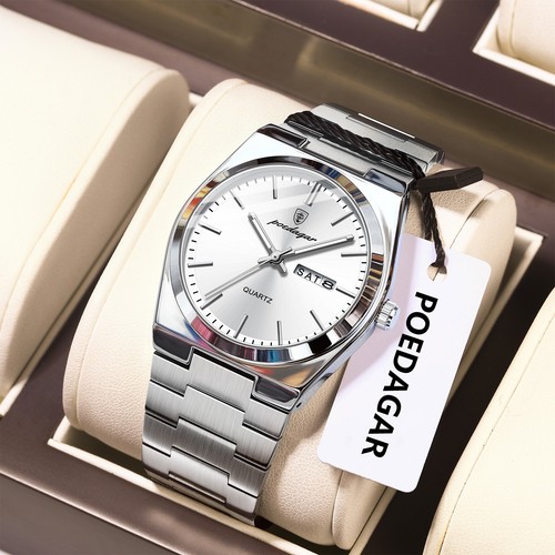 Poedagar orologio uomo quarzo - uomo,